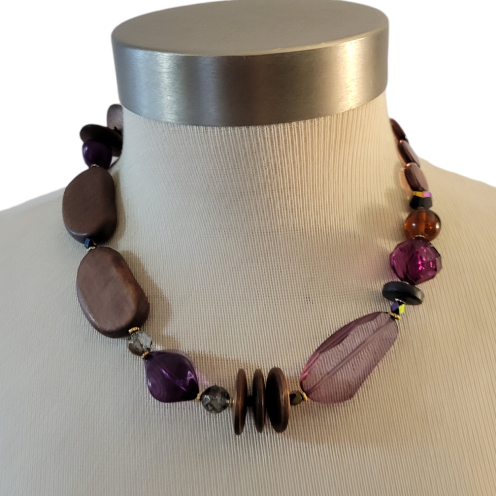 Napier Beaded Necklace On chain